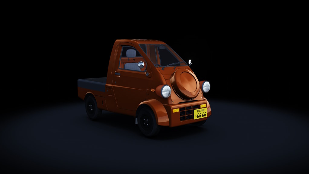 Daihatsu Midget II D-Type (KP100P R), skin orange_custom
