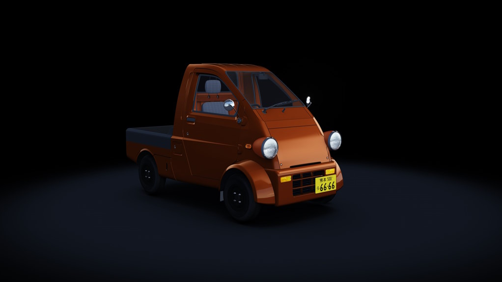 Daihatsu Midget II D-Type (KP100P R), skin orange_custom_nocover