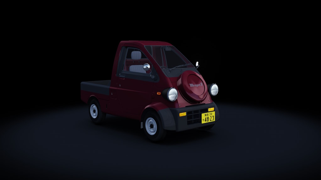 Daihatsu Midget II D-Type (KP100P R), skin red_mica
