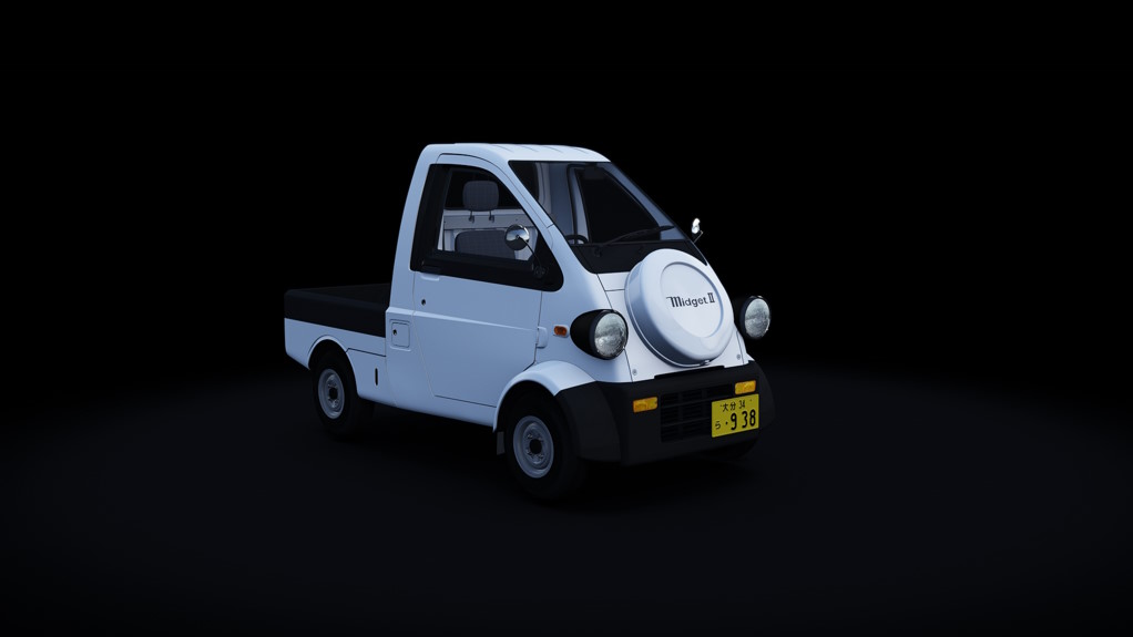 Daihatsu Midget II D-Type (KP100P R), skin white