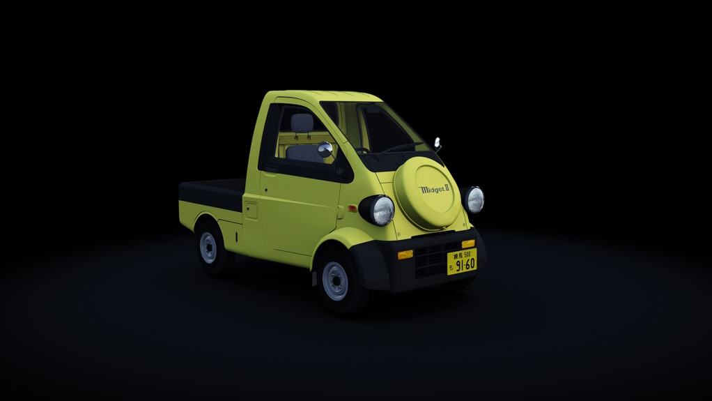 Daihatsu Midget II D-Type (KP100P R), skin yellow