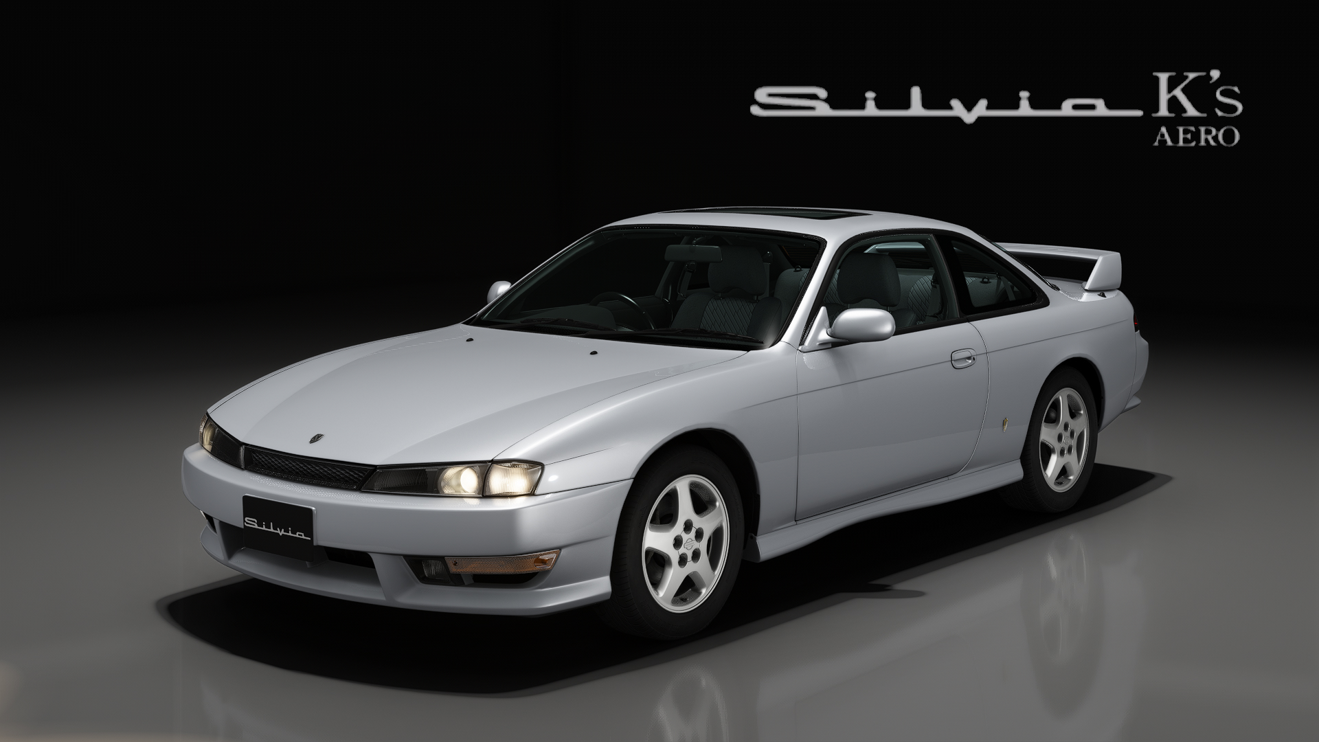 Nissan Silvia K's Aero (S14), skin 02_jet_silver_metallic_kg1