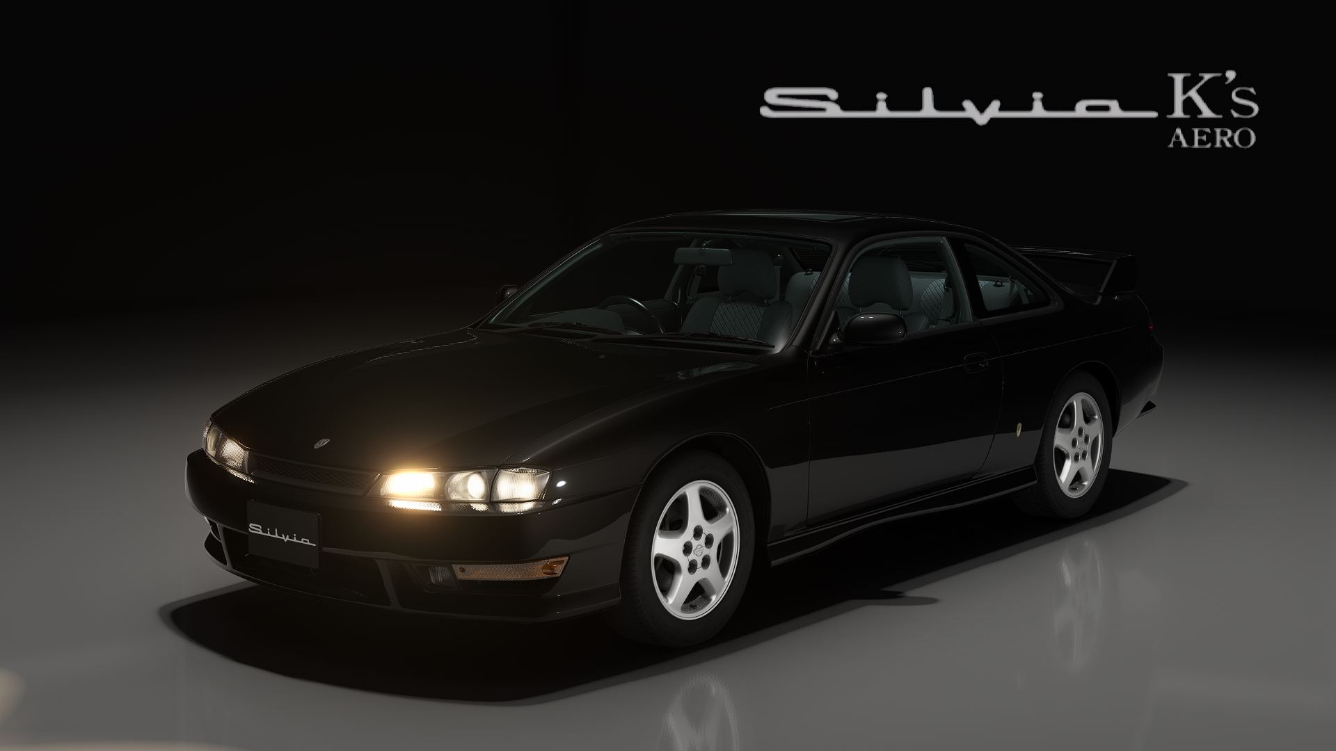Nissan Silvia K's Aero (S14), skin 03_black_kh3