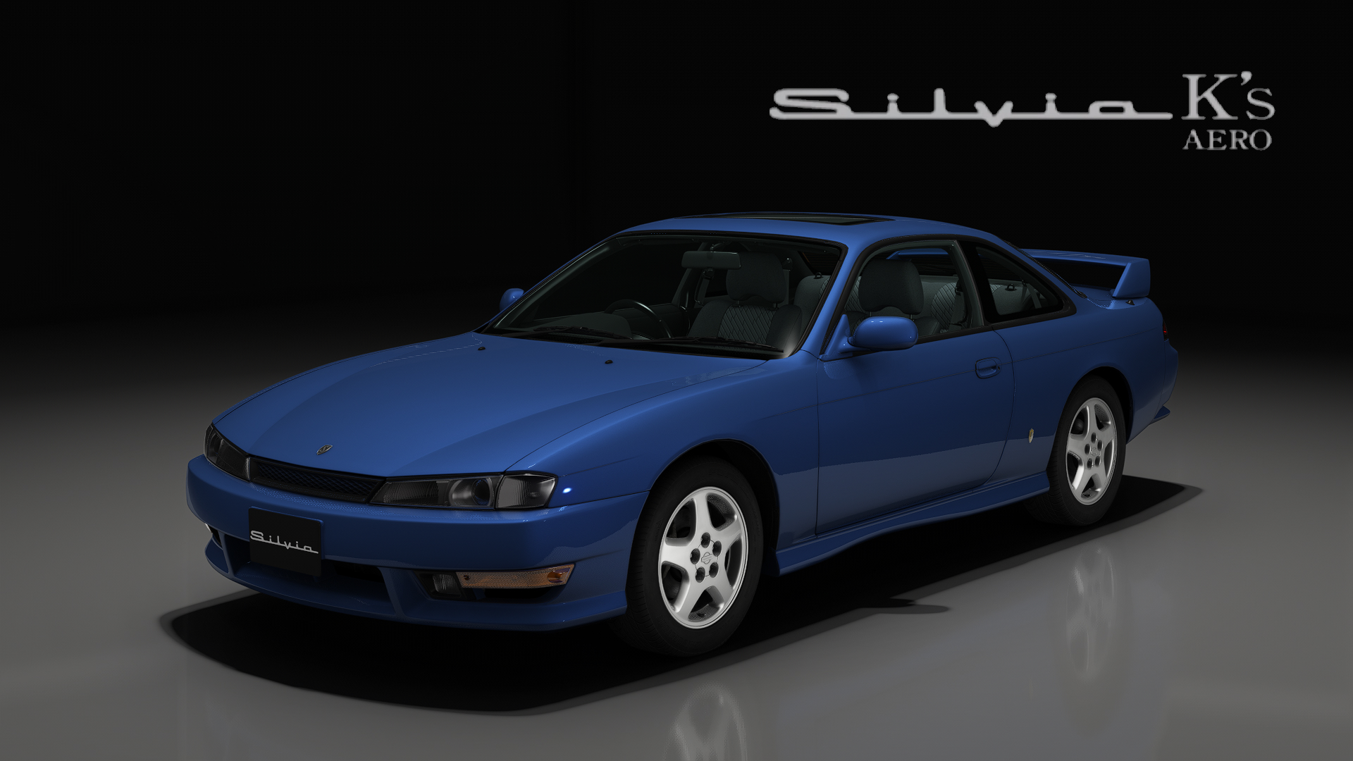 Nissan Silvia K's Aero (S14), skin 06_deep_marine_blue_bn6