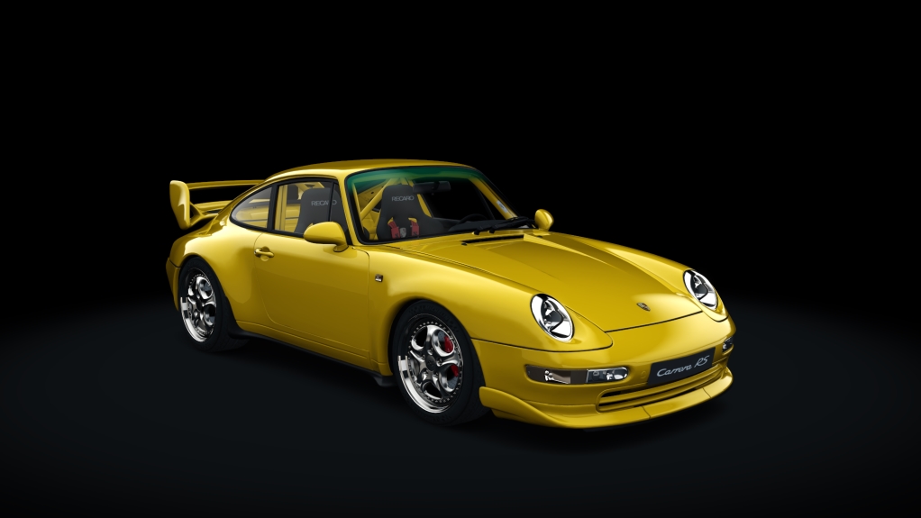 Porsche 911 Carrera RS Club Sport (993), skin 01_speed_yellow