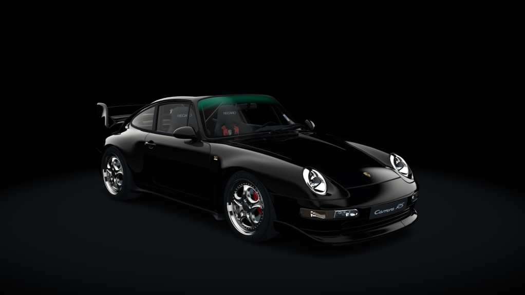 Porsche 911 Carrera RS Club Sport (993), skin 02_black