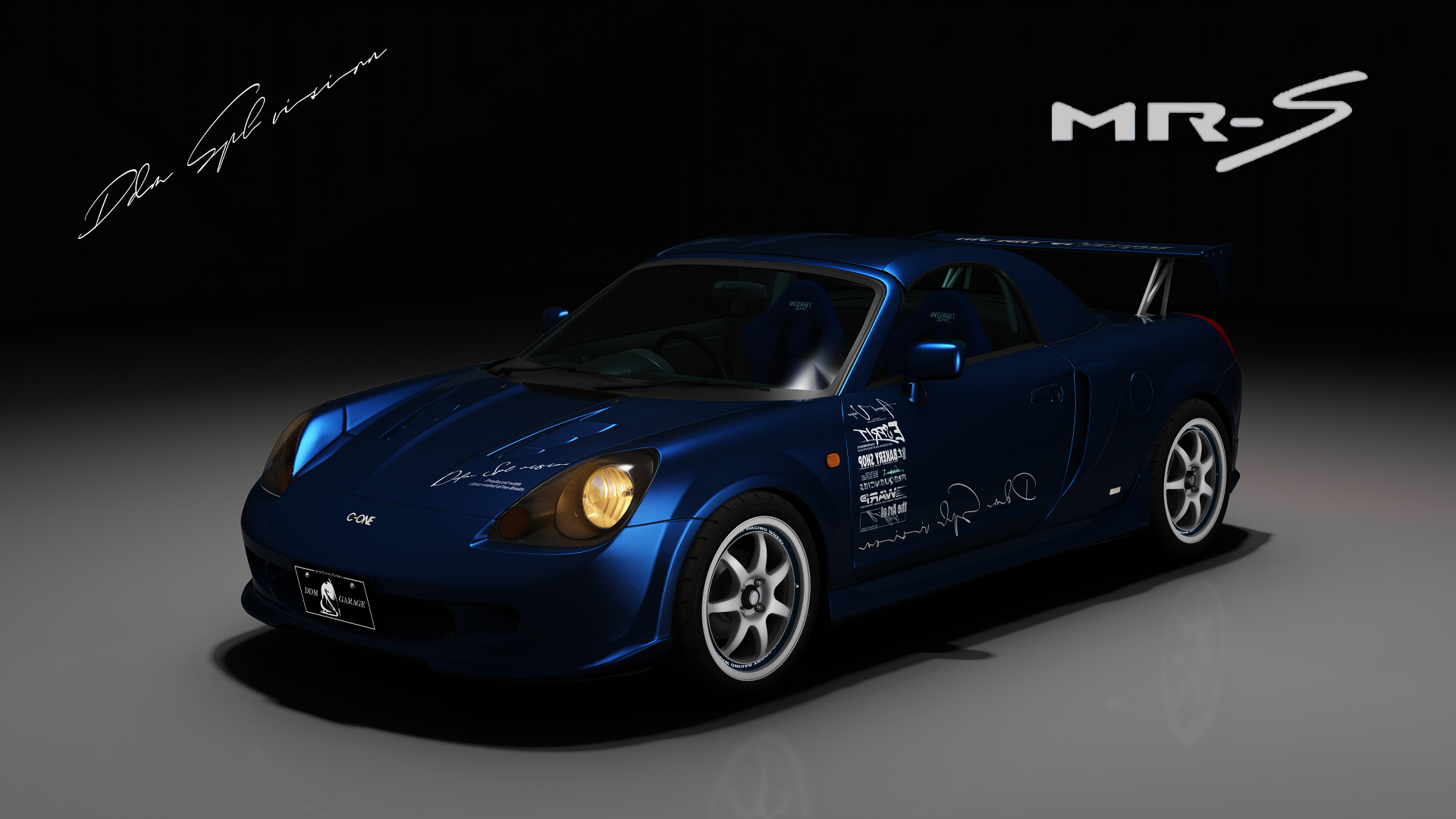 C-One Motorsport MR-S, skin 09_itsdraik_midnight_blue_metallic