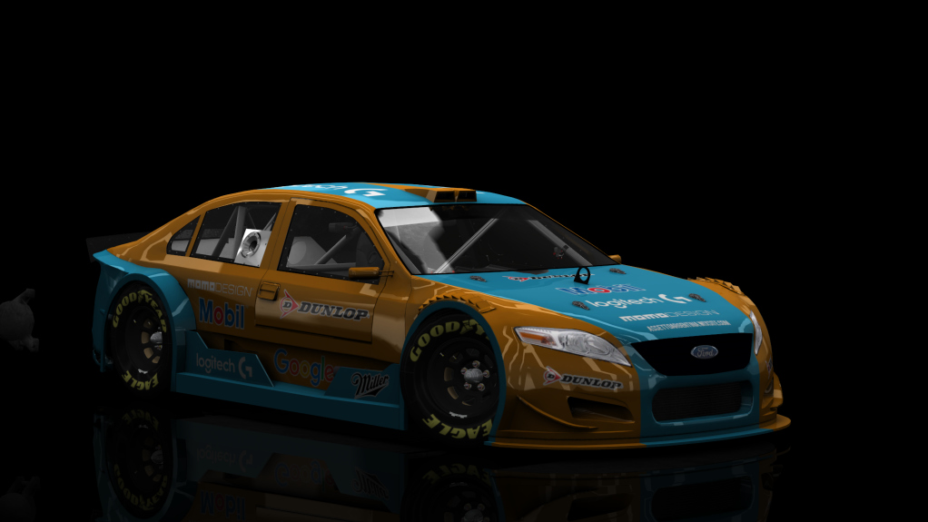 Top Car Ford Mondeo, skin new_wave