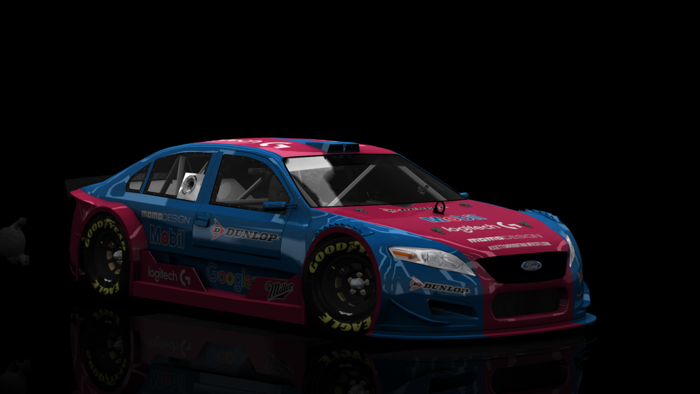 Top Car Ford Mondeo, skin pro_team