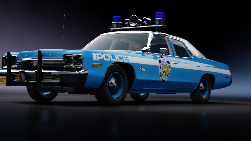 Dodge Monaco Police, skin nypd_test