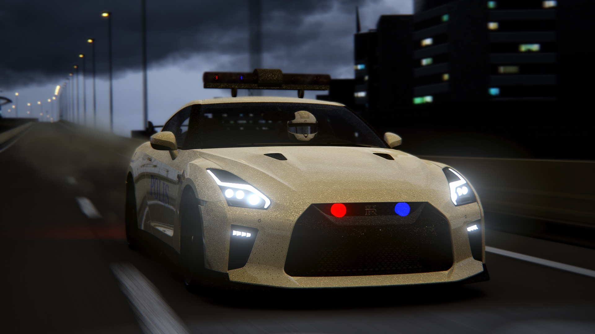 DPC Nissan GT-R POLİCE Preview Image