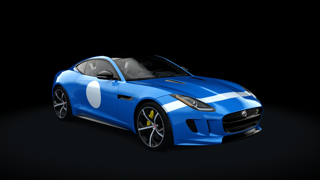 Jaguar F-Type R, skin 0_Project_7_Blue