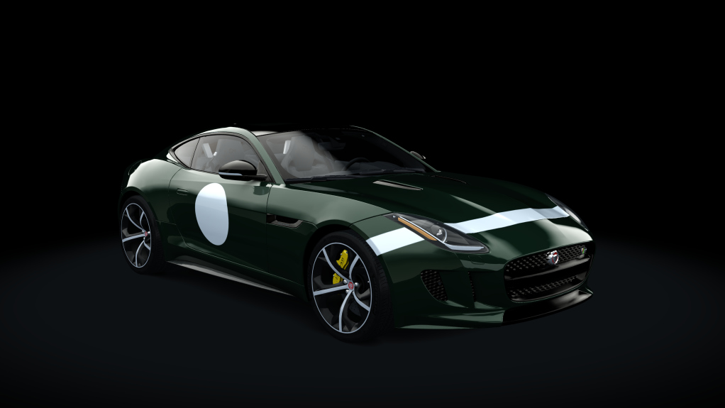 Jaguar F-Type R, skin 0_Project_7_Green