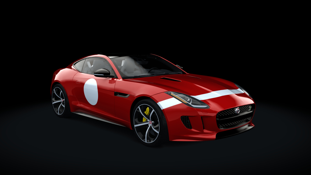 Jaguar F-Type R, skin 0_Project_7_Red