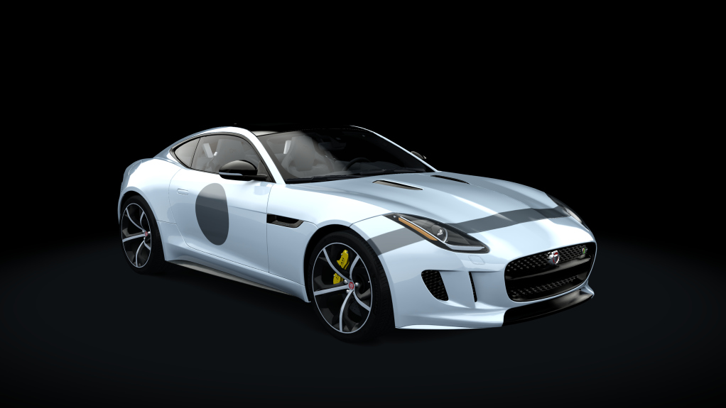 Jaguar F-Type R, skin 0_Project_7_White