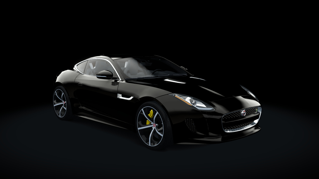 Jaguar F-Type R, skin 1_Ebony_Black
