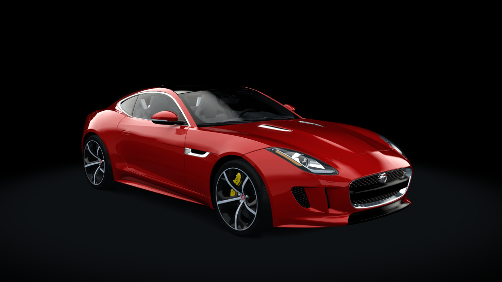 Jaguar F-Type R, skin 2_Salsa_Red