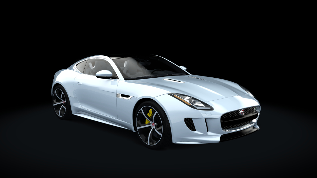 Jaguar F-Type R, skin 8_Polaris_White