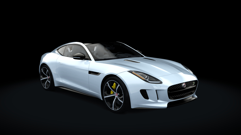 Jaguar F-Type R, skin 8_Polaris_White_2