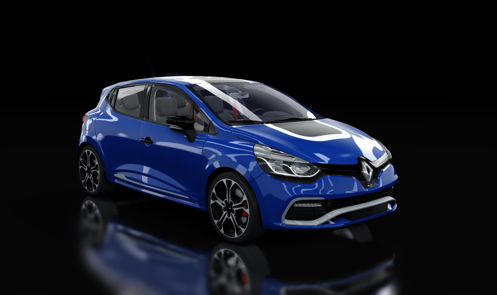 Renault Clio RS 4, skin Lucky7_Blue