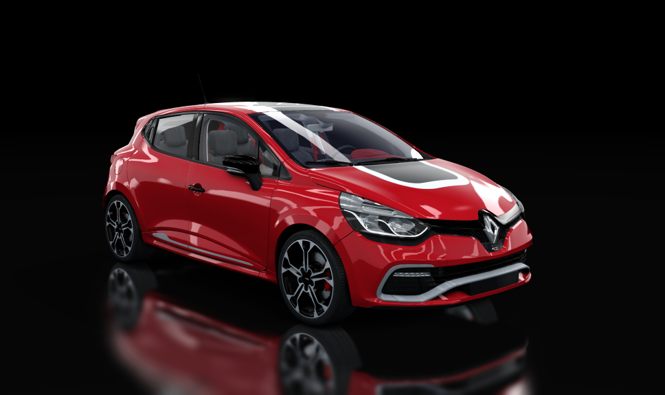 Renault Clio RS 4, skin Lucky7_Red
