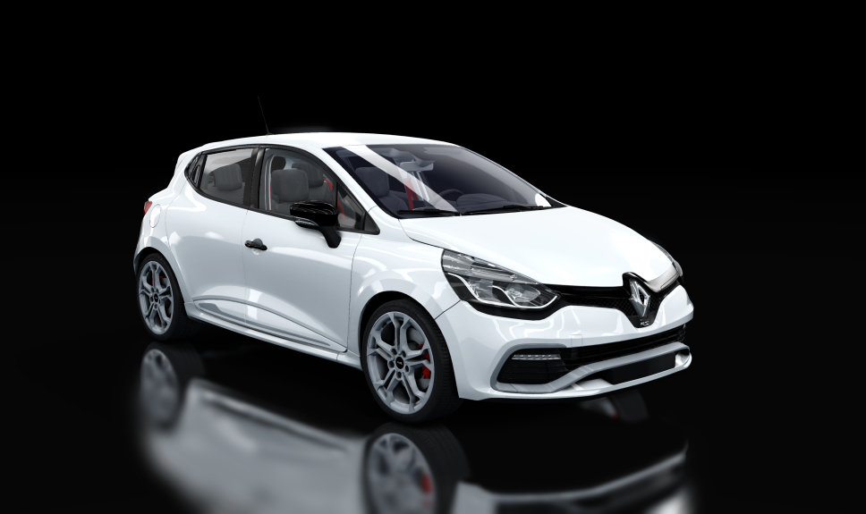 Renault Clio RS 4, skin Pearl_White