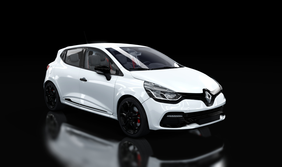Renault Clio RS 4, skin Pearl_White_2