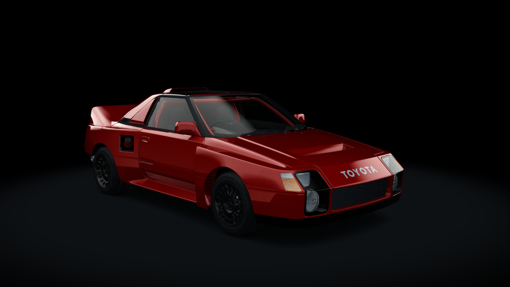 Toyota MR2 AW11 Supercharged S3, skin Super_Red