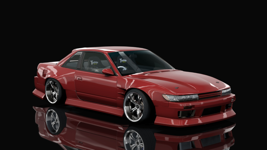 DWG Nissan Silvia PS13 BN Sports, skin Cherry_Red_Pearl