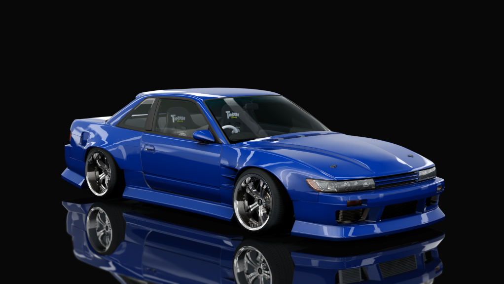 DWG Nissan Silvia PS13 BN Sports, skin Sapphire_blue