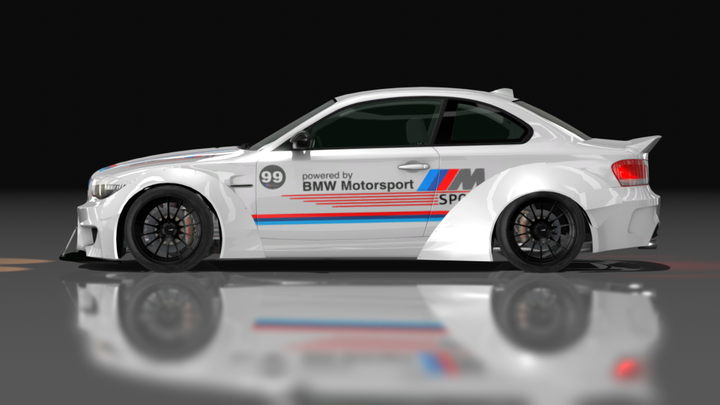 DTP BMW 1M, skin BMW_Motorsport_white_99