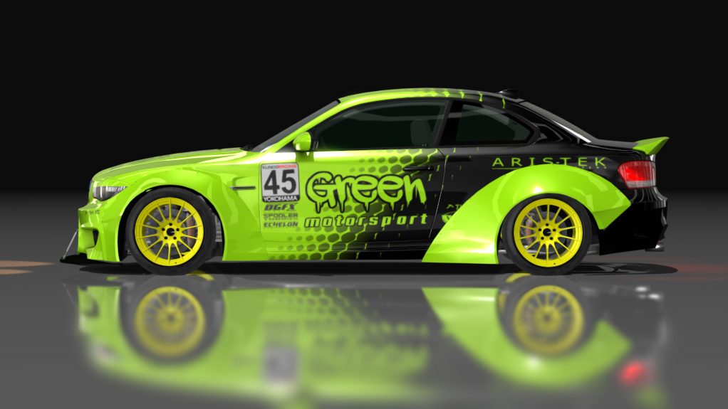 DTP BMW 1M, skin Green_Motorsport_45