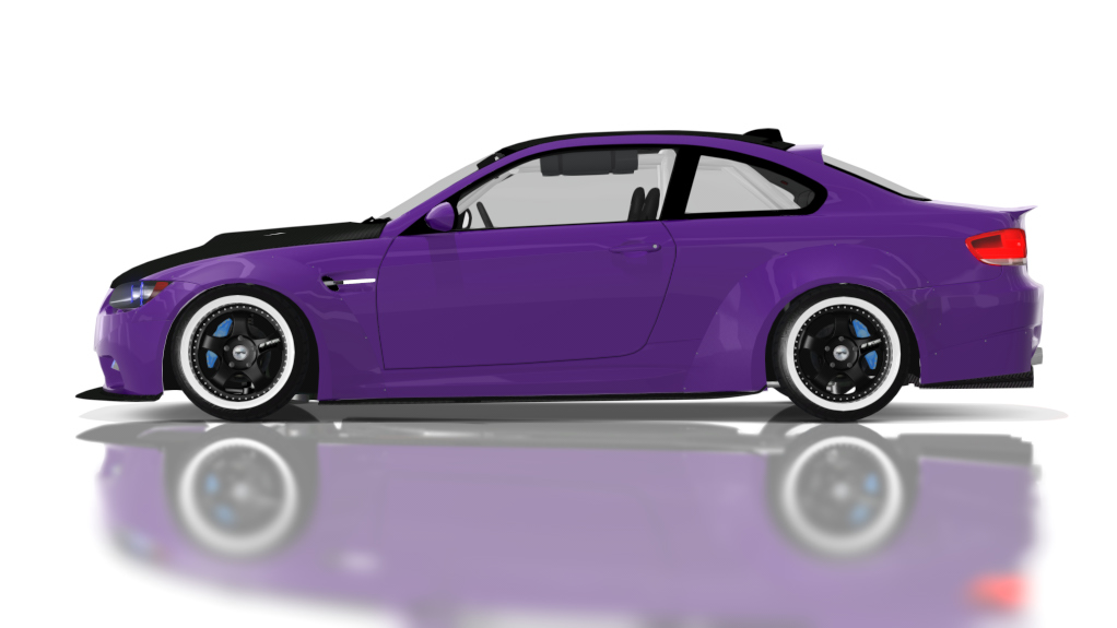 DTP BMW E92LW, skin purple
