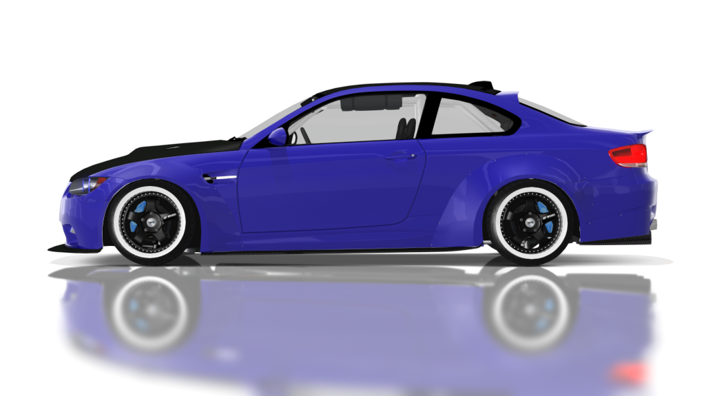 DTP BMW E92LW, skin supersonic_blue