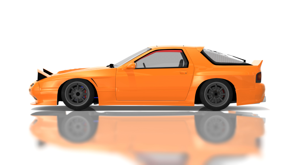 DTP Mazda RX7 FC 13B, skin orange