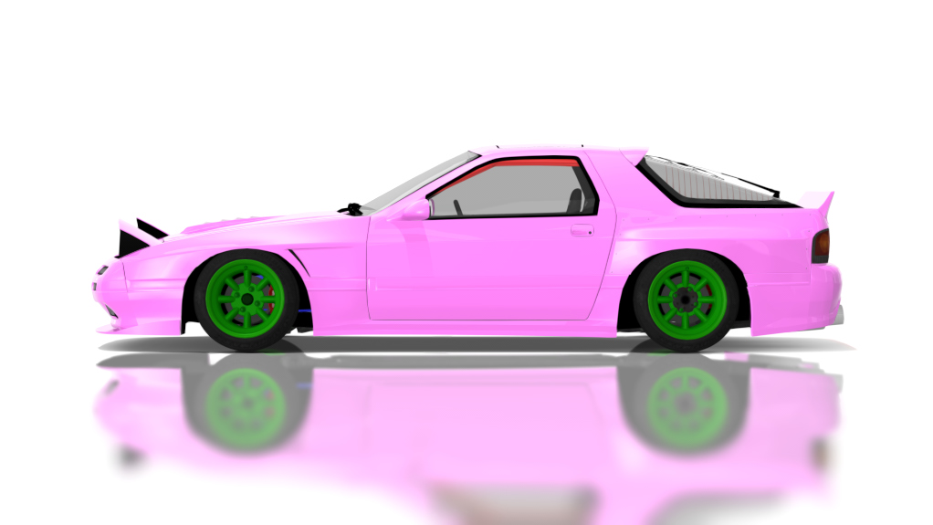 DTP Mazda RX7 FC 13B, skin pink