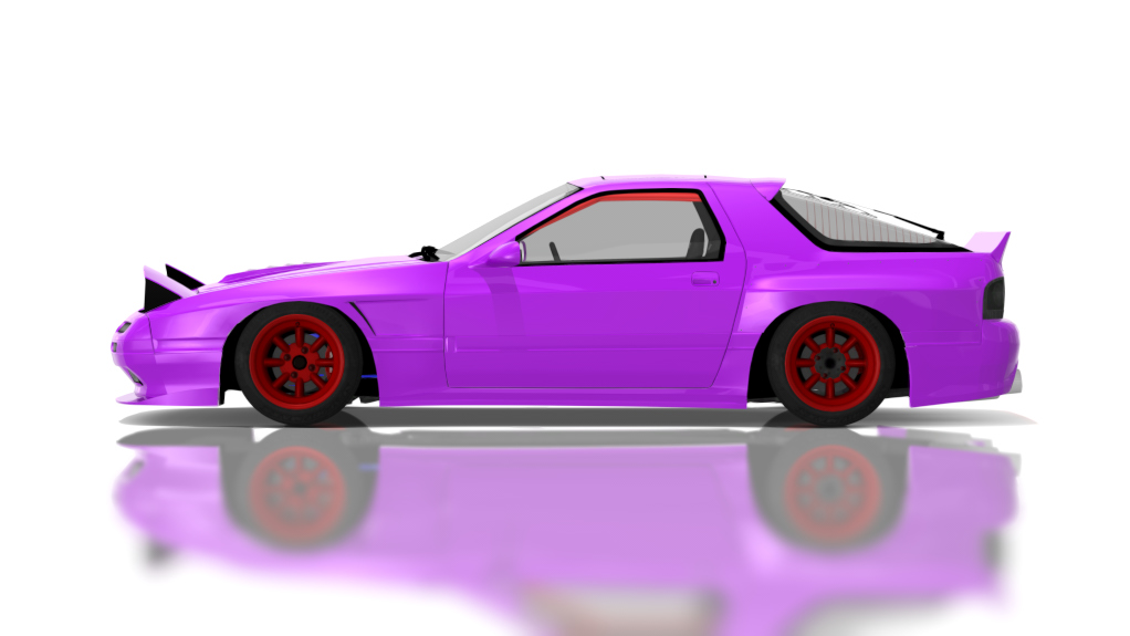 DTP Mazda RX7 FC 13B, skin purple