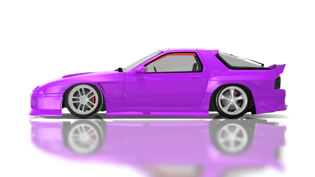DTP Mazda RX7 FC LS7 Turbo, skin purple