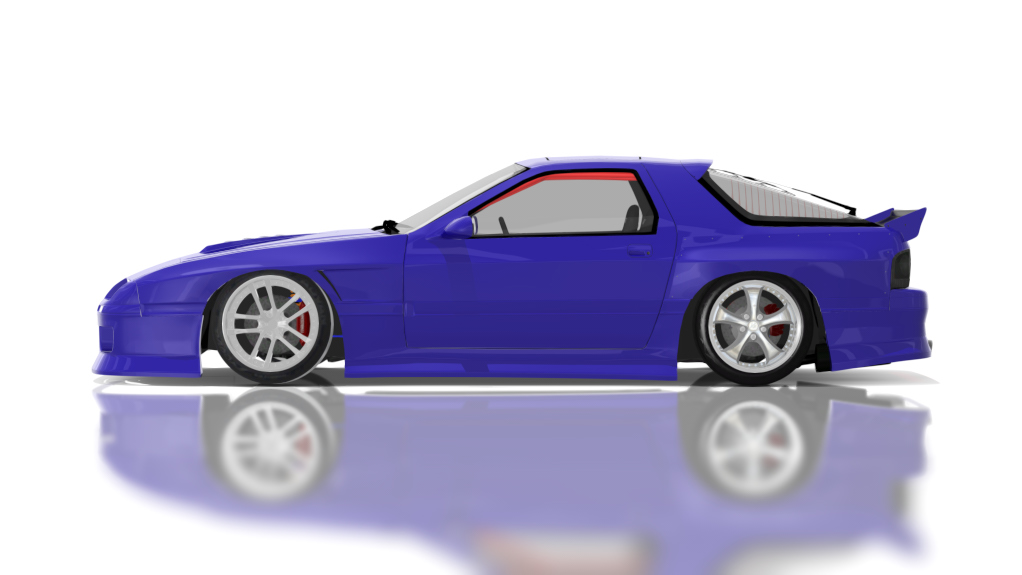 DTP Mazda RX7 FC LS7 Turbo, skin supersonic_blue