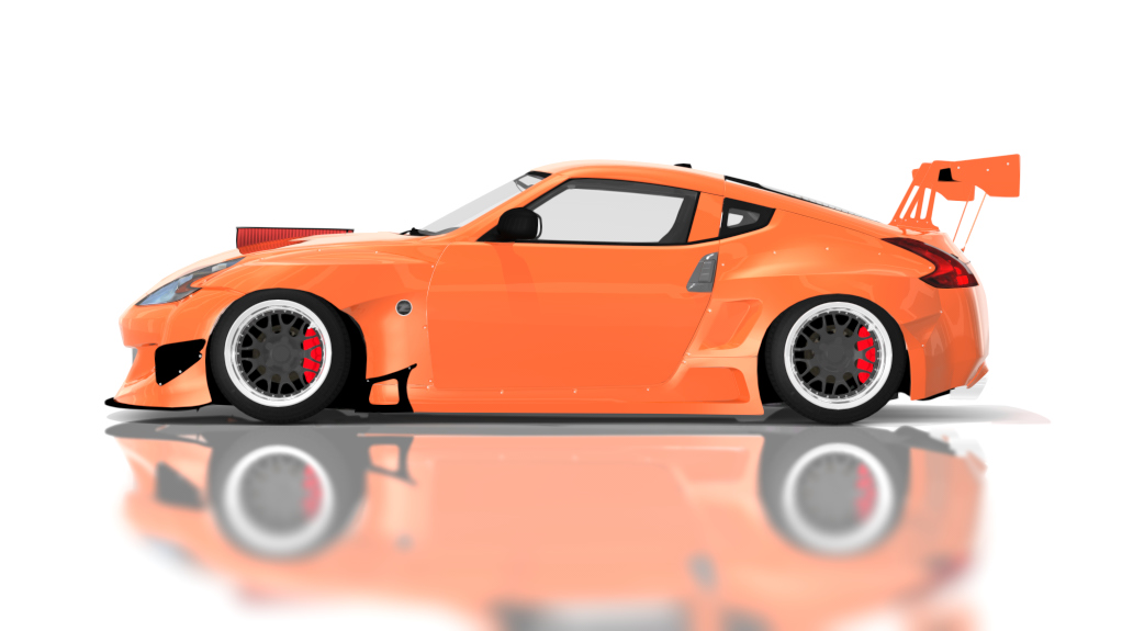 DTP Nissan 370Z Pandem, skin orange