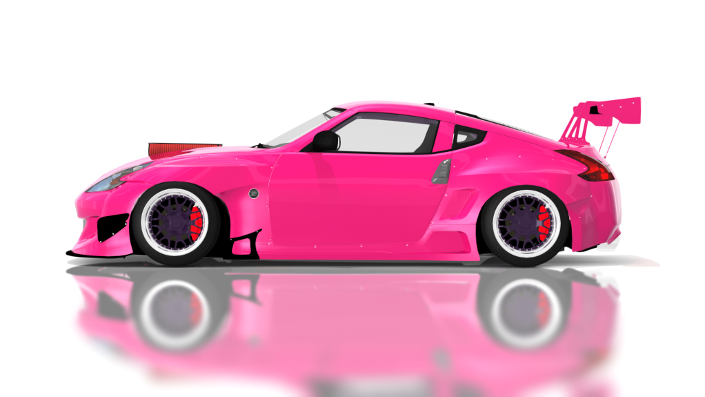 DTP Nissan 370Z Pandem, skin pink