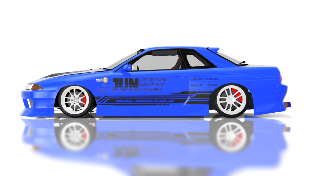 DTP Nissan Skyline HCR32, skin jun_blue