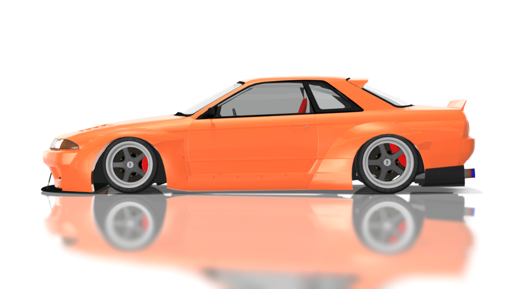 DTP Nissan R32GTRB, skin orange