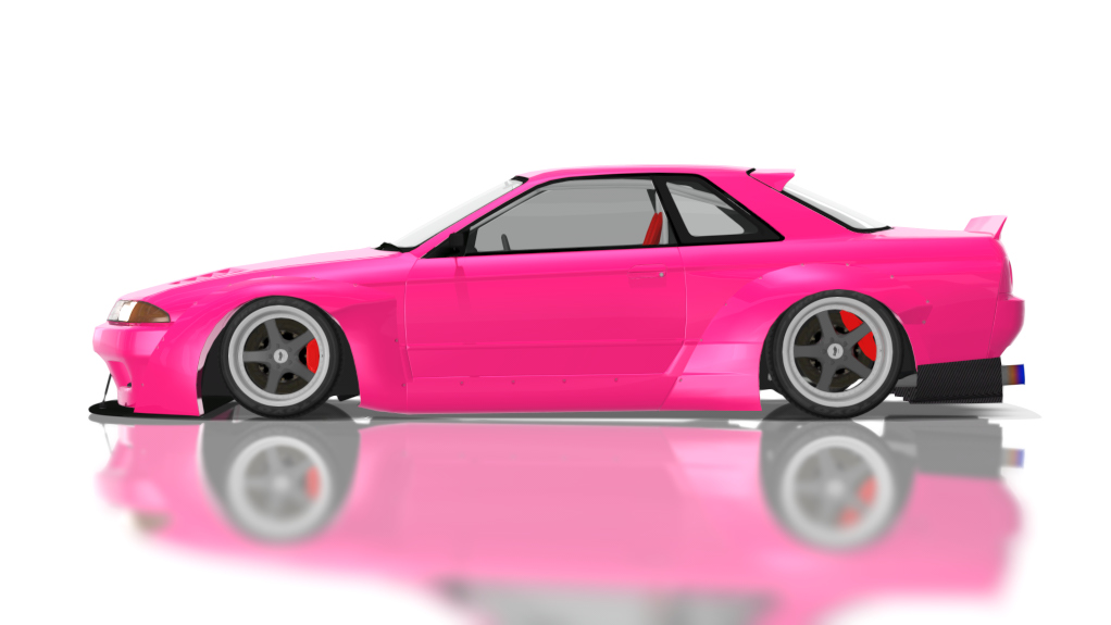 DTP Nissan R32GTRB, skin pink