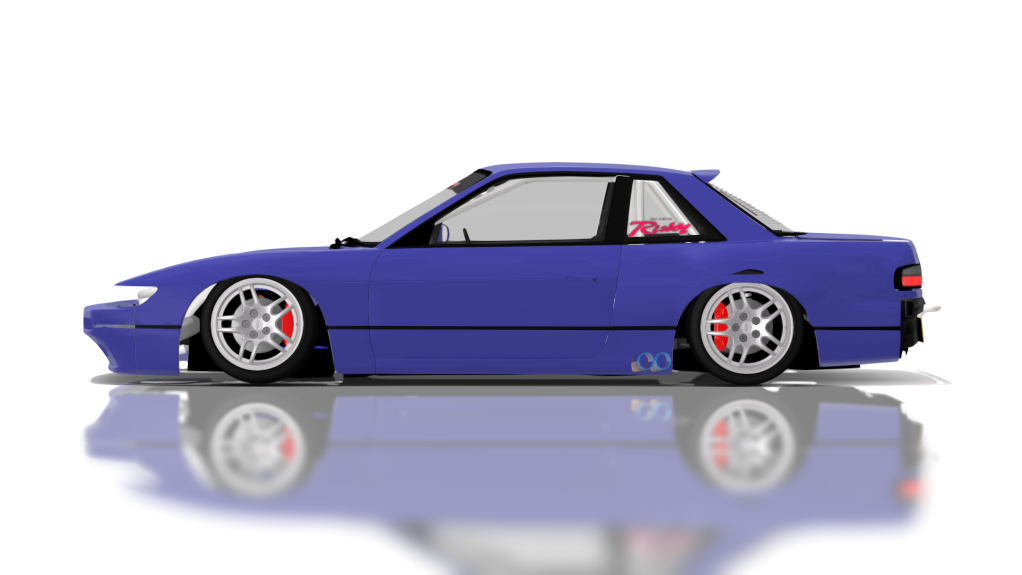DTP Nissan Silvia S13 Missile, skin galaxybluepearl
