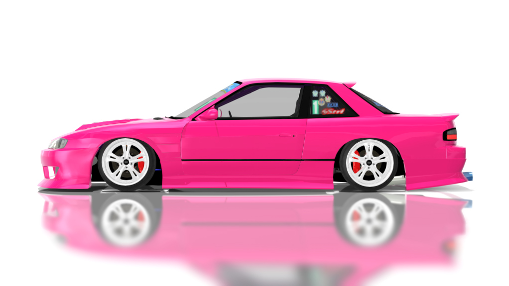 DTP Nissan Silvia S13.4, skin pink