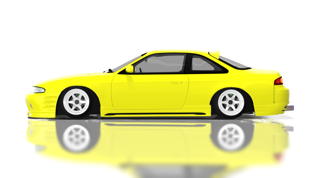 DTP Nissan Silvia S14 Zenki 326, skin Yellow