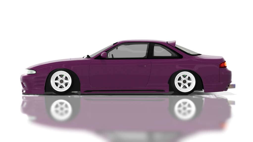 DTP Nissan Silvia S14 Zenki 326, skin candy_purple