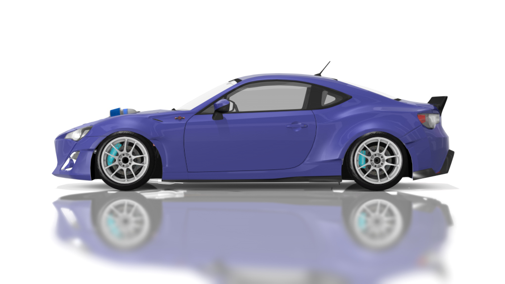 DTP Toyota GT86 V8, skin galaxybluepearl