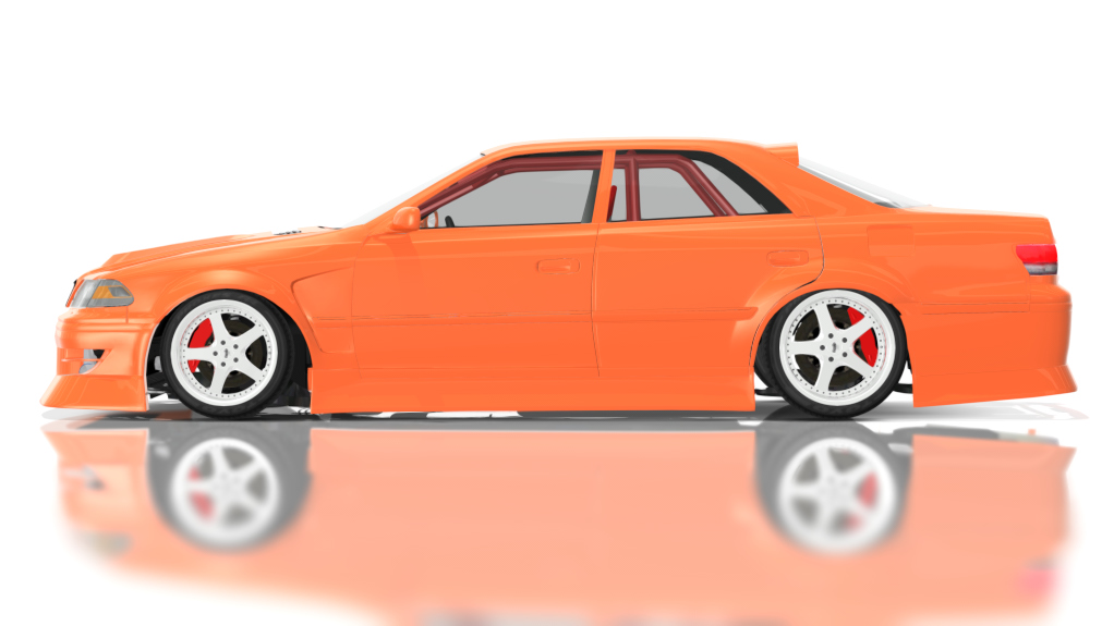 DTP Toyota JZX100 Mark2, skin orange